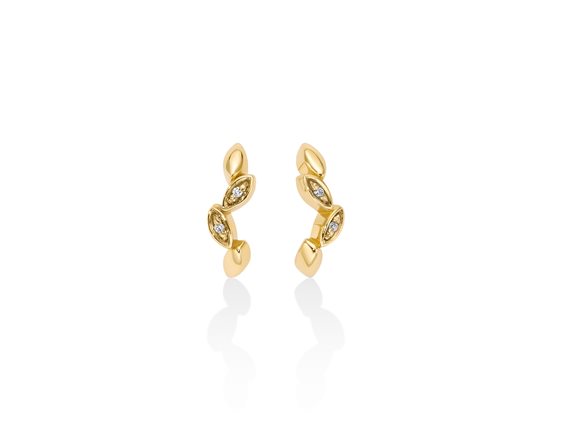 Orecchini Miluna Donna DIAMANTI 375 in Oro Diamante ERD2806X - ERD2806X